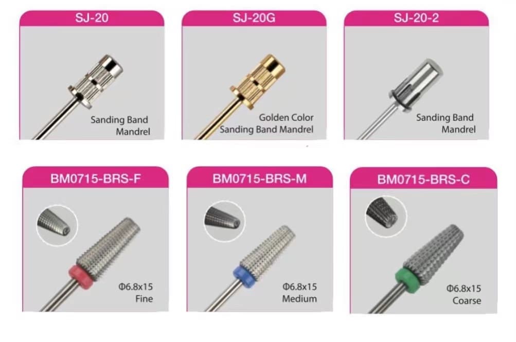 Band Mandrel & Nail Carbide 5 in 1 Bit