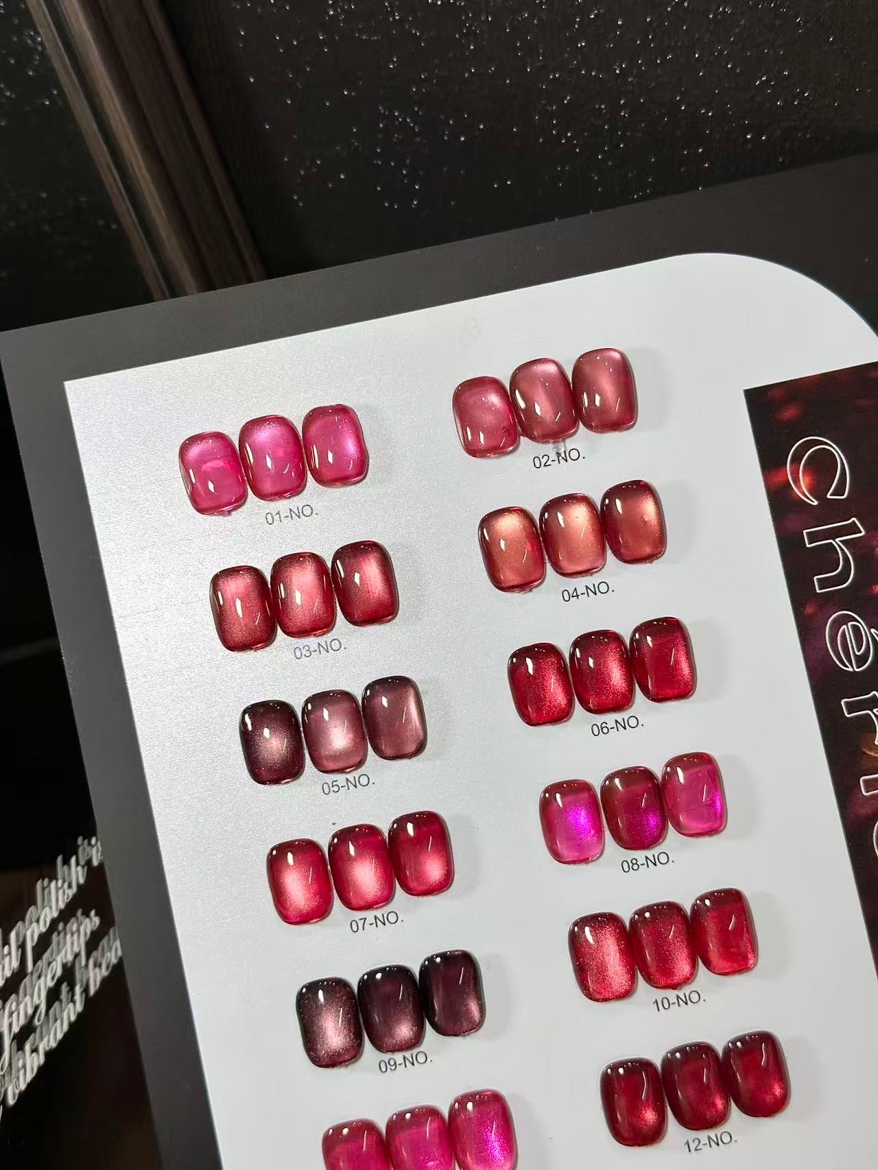 Cherie Solar Flare Collection - Cat Eye Gel Polishes - Fall/Winter 2026