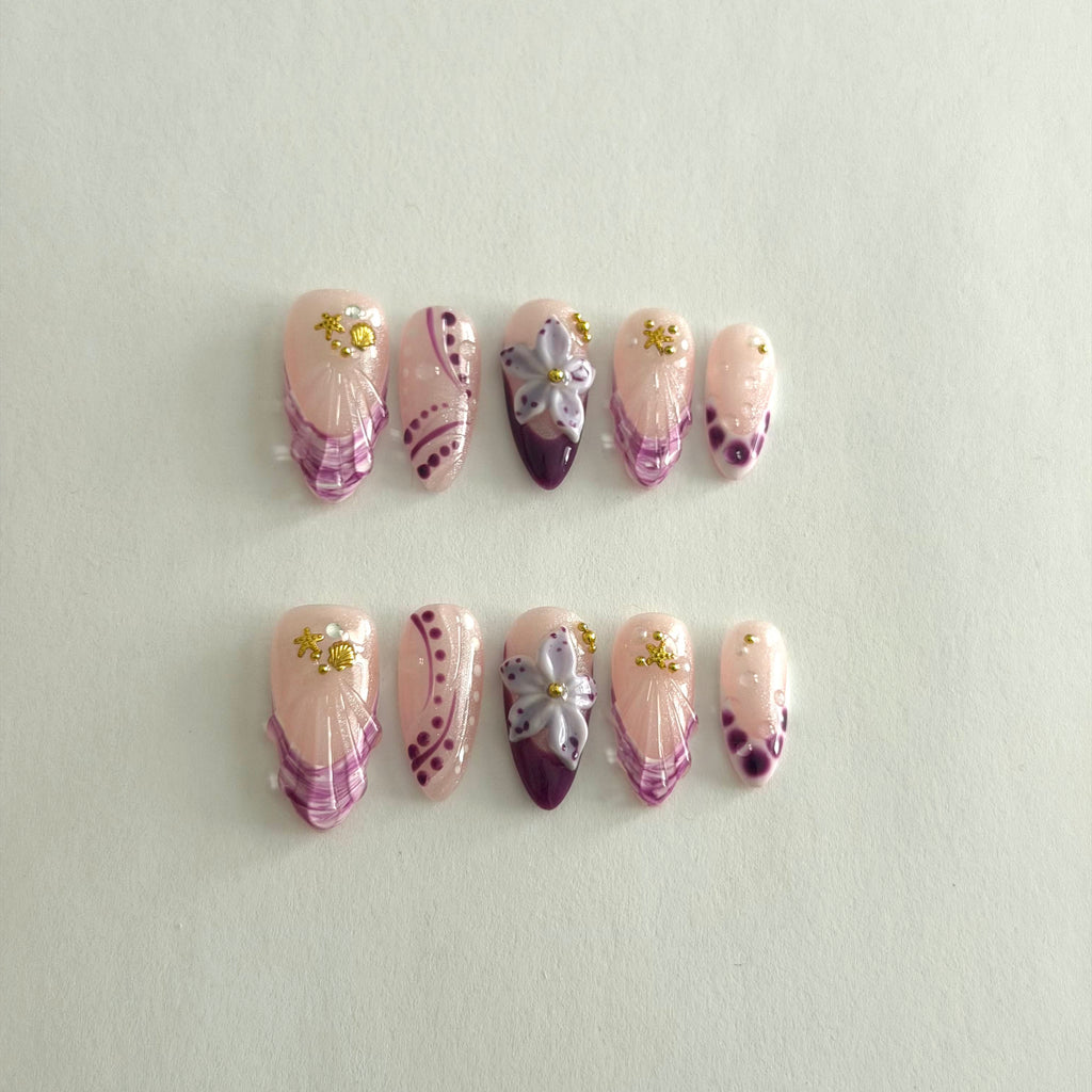 Amethyst Seashell