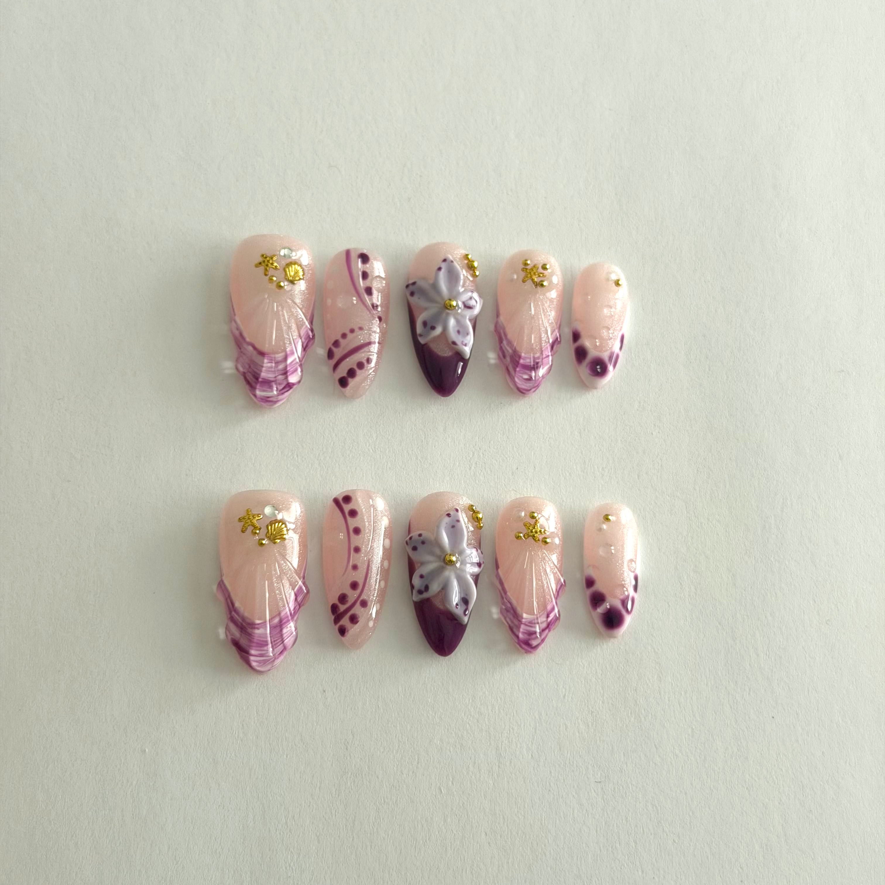Amethyst Seashell