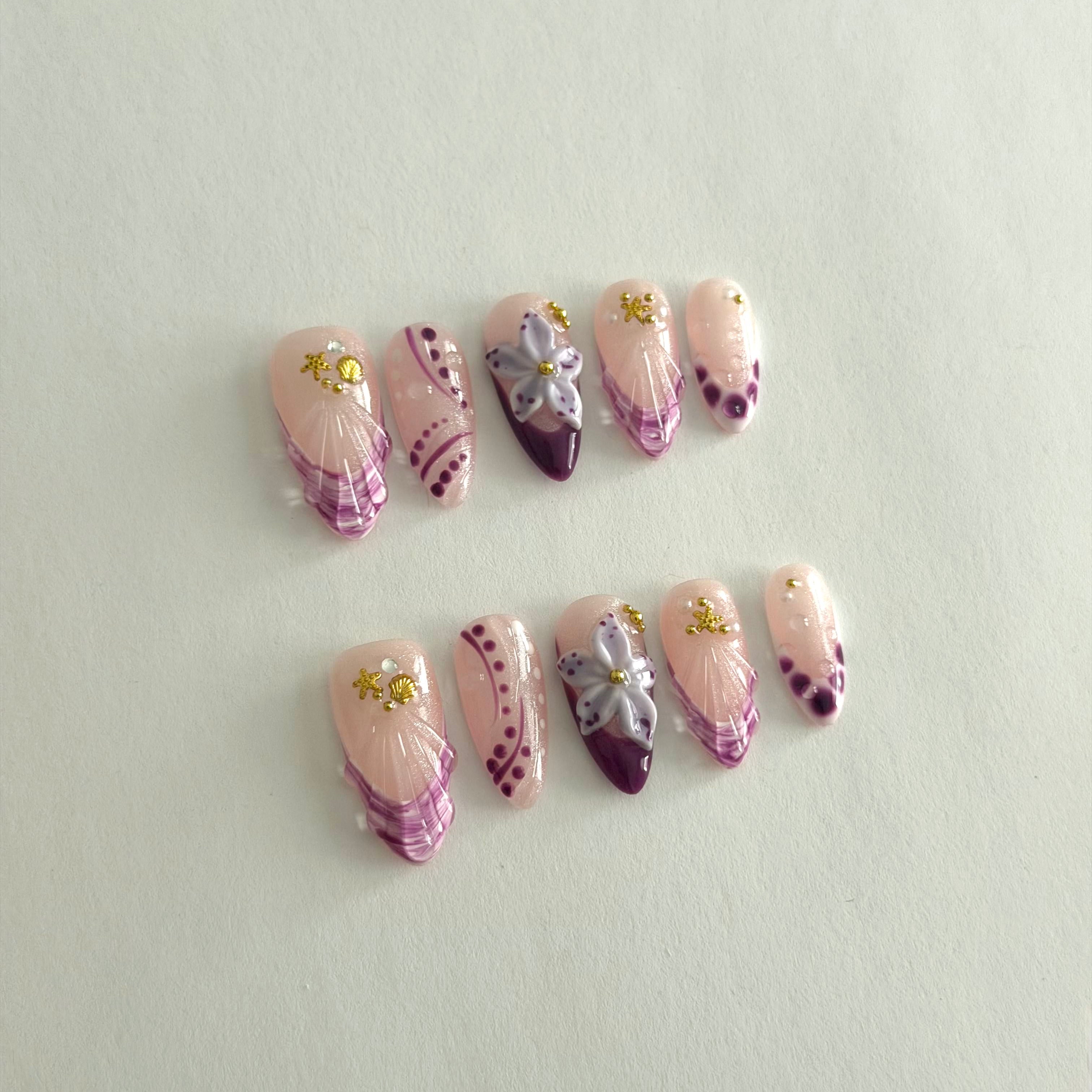 Amethyst Seashell