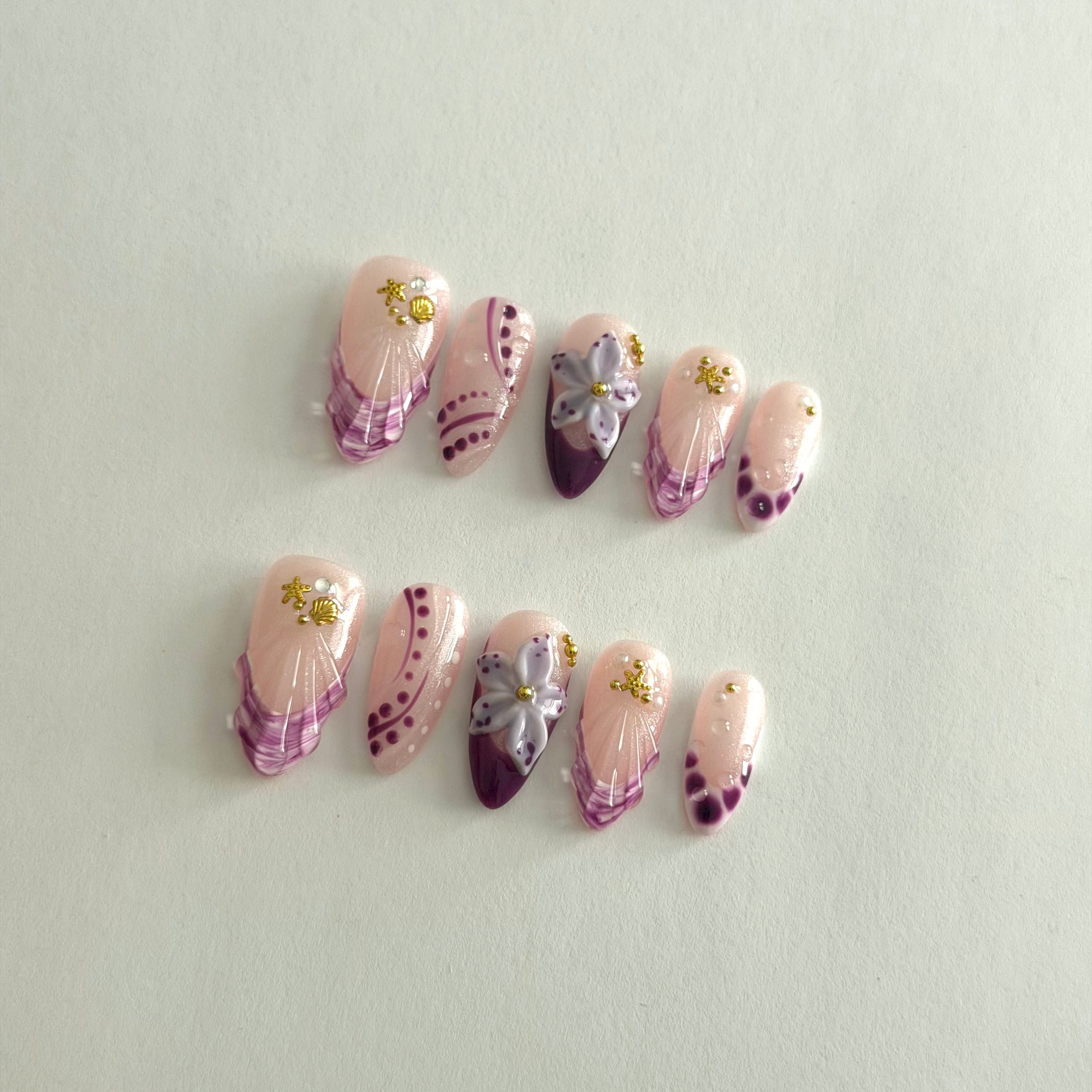 Amethyst Seashell