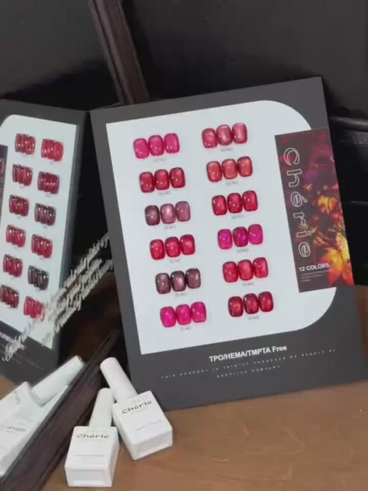 Cherie Solar Flare Collection - Cat Eye Gel Polishes - Fall/Winter 2026